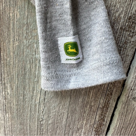 Baby Girl John Deere Embroidered Long Sleeve Shirt Size 6/9 Months - Picture 4 of 6